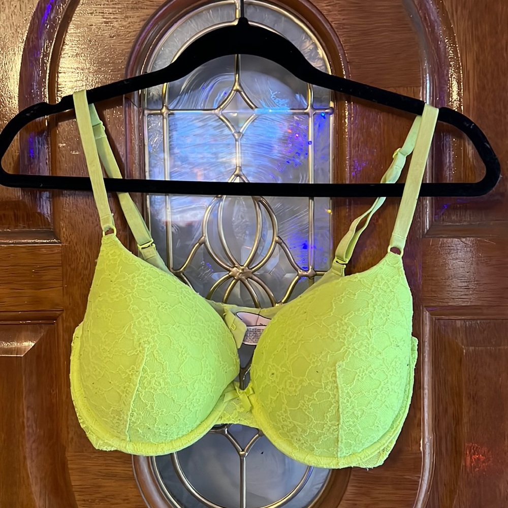 Victoria’s Secret - Demi Bra Neon Yellow 34DD